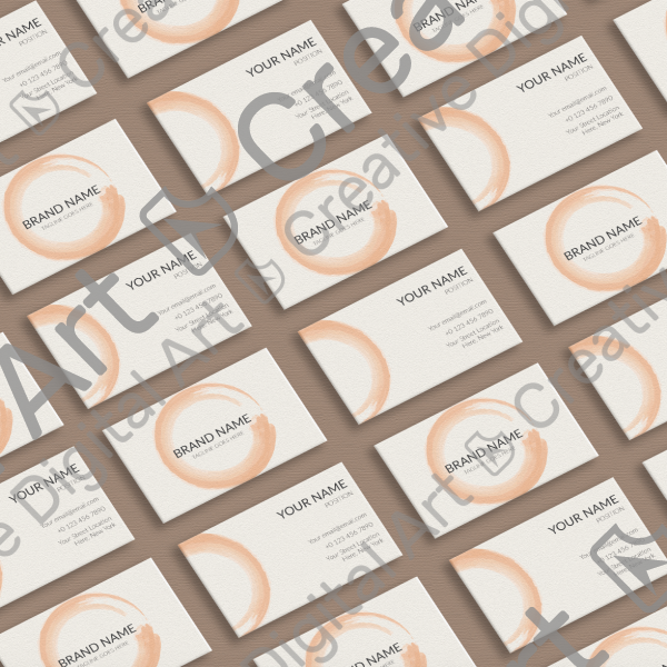 Multiple View Card Simple perspective multiple business card Mockup Set PSD - Creative ...